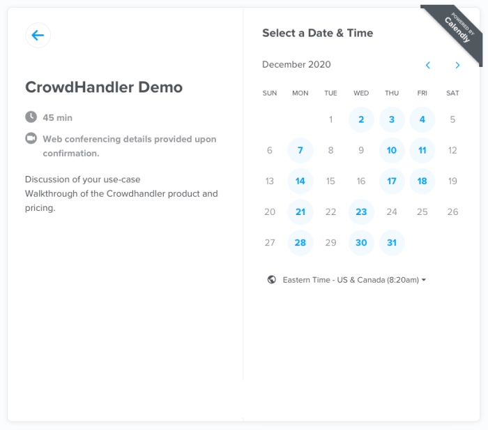 crowdhandler demo